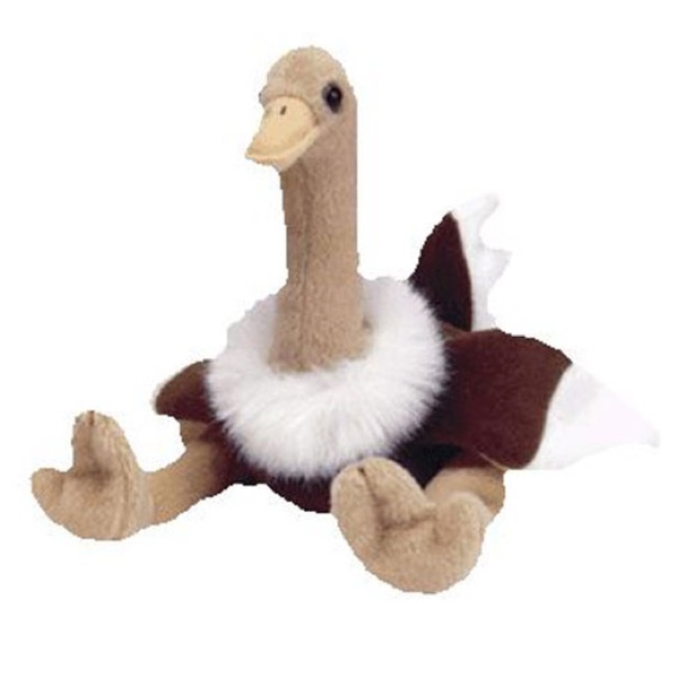 TY Beanie Baby Stretch The Ostrich Vintage 1998